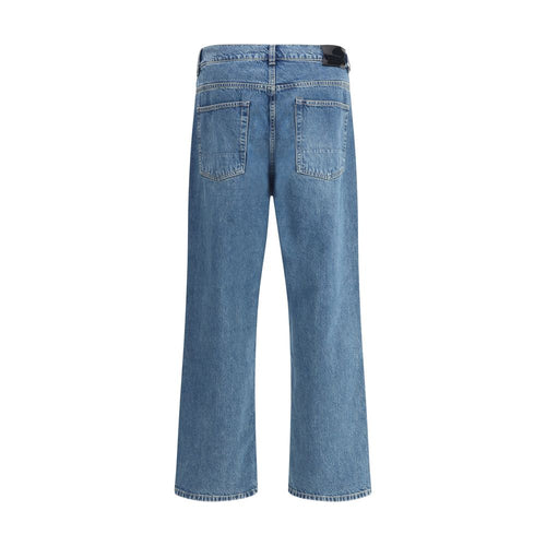 Our Legacy Blue Cotton Tapered Jeans