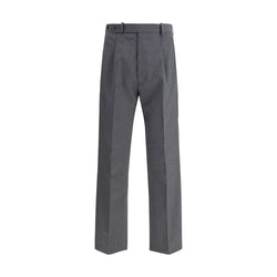 Prada Gray Wool Oves Aries Dress Pants