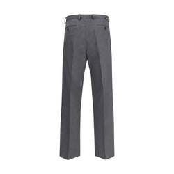 Prada Gray Wool Oves Aries Dress Pants