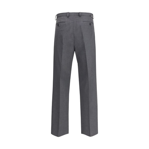 Prada Gray Wool Oves Aries Dress Pants