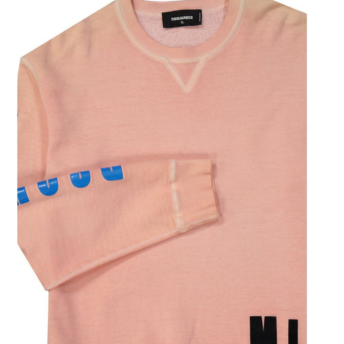 Dsquared² Orange Cotton Sweatshirt