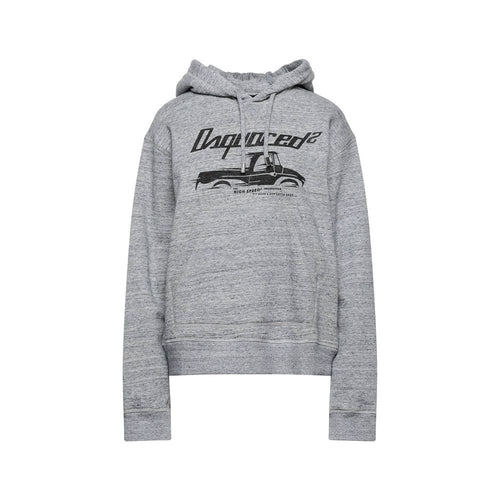 Dsquared² Gray Cotton Sweatshirt