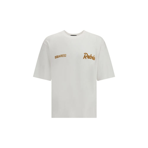 Dsquared² White Cotton T-Shirt