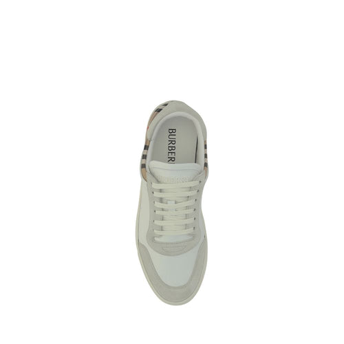 Burberry White Rubber Sneakers