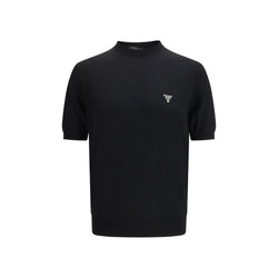 Prada Black Wool T-Shirt