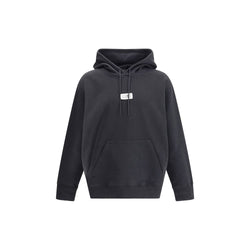 MM6 Black Cotton Sweatshirt