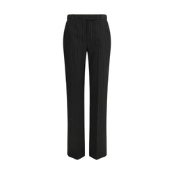 Alexander McQueen Black Wool Oves Aries Dress Pants