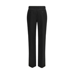 Alexander McQueen Black Wool Oves Aries Dress Pants