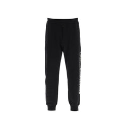 Alexander McQueen Black Cotton Joggers (Workout Pants)