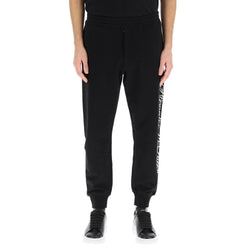Alexander McQueen Black Cotton Joggers (Workout Pants)