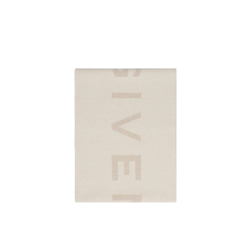 Givenchy Beige Cashmere Scarf