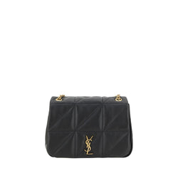 Saint Laurent Black Lamb Ovis Aries Aries Shoulder Bag