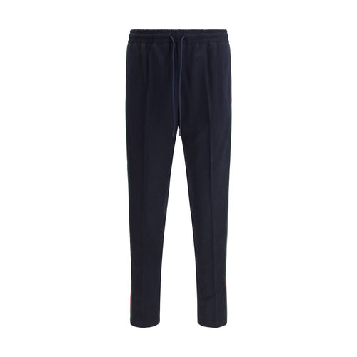 Gucci Blue Polyester Athletic Pants