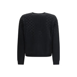 Gucci Black Wool Cardigan