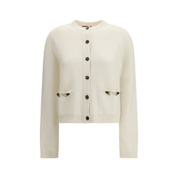 Gucci Beige Wool Cardigan
