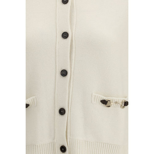 Gucci Beige Wool Cardigan