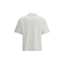 Casablanca White Cotton Dress Shirt