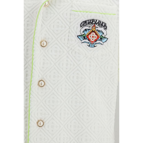 Casablanca White Cotton Dress Shirt