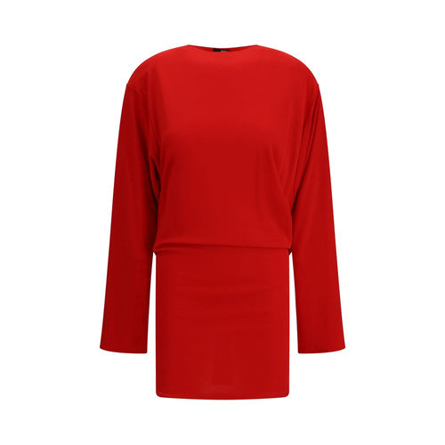 Jacquemus Red Viscose Cocktail Dress