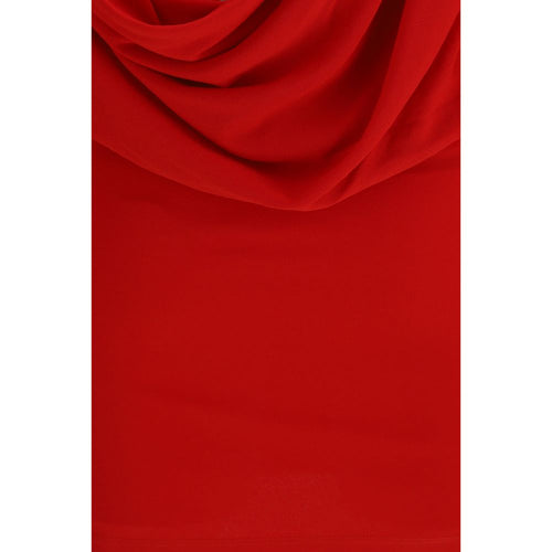 Jacquemus Red Viscose Cocktail Dress