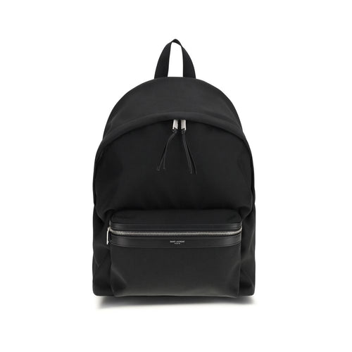 Saint Laurent Black Nylon Backpack