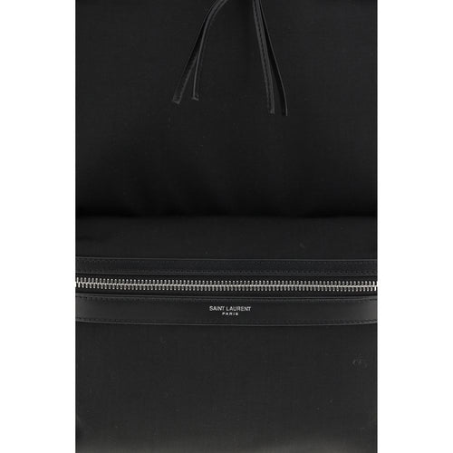 Saint Laurent Black Nylon Backpack