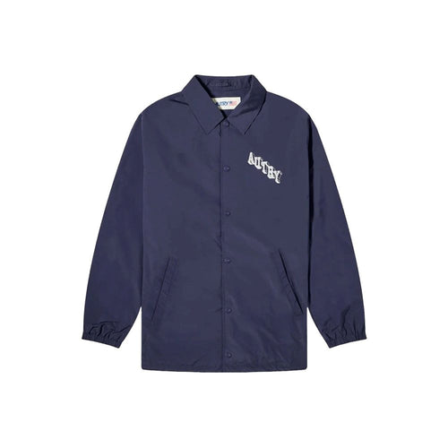 Autry Blue Polyester Shell Jacket