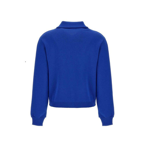 Autry Blue Nylon Cardigan