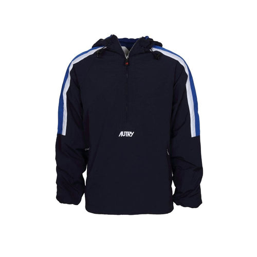 Autry Blue Nylon Shell Jacket