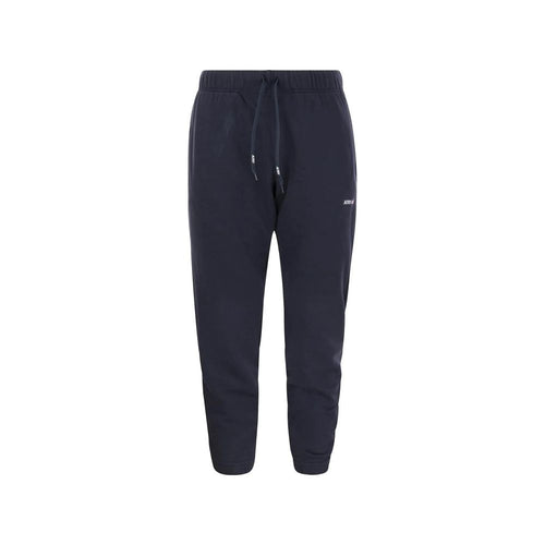 Autry Blue Cotton Joggers (Workout Pants)