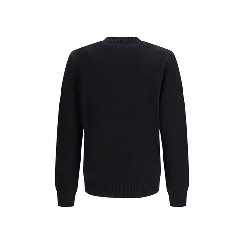 Fendi Black Wool Oves Aries Sweatshirt