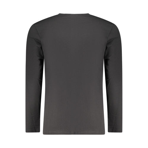 Hugo Boss Black Cotton Men T-Shirt