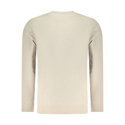 Hugo Boss Beige Cotton Men Sweatshirt