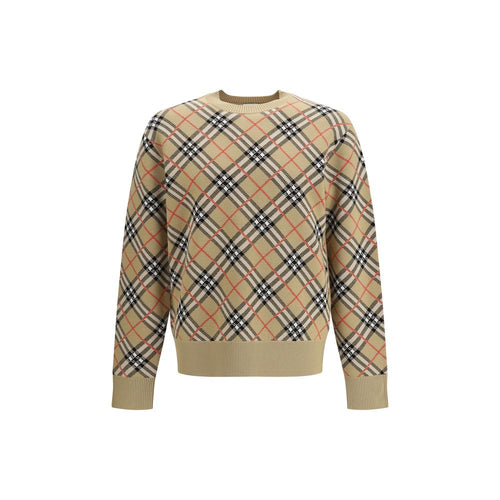 Burberry Beige Cotton Sweatshirt