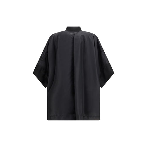 MM6 Black Polyamide Cloacks