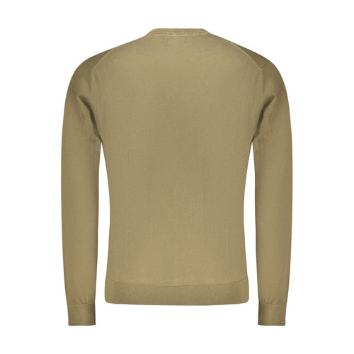 Napapijri Verde Cotton Men's Long-Sleeve Shirt