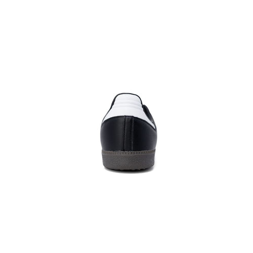 Adidas Originals Black Leather Low Top Sneakers