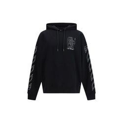 Off-White Black Cotton Sweatshirt