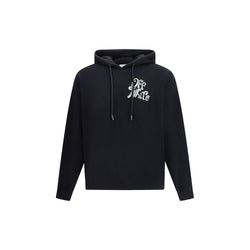 Off-White Black Cotton Sweatshirt