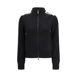 Burberry Black Wool Cardigan