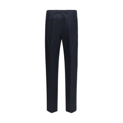 Gucci Blue Cotton Casual Pants
