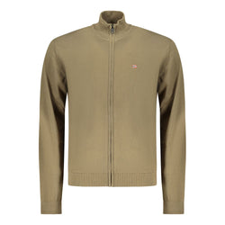 Napapijri Verde Cotton Men Cardigan