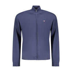 Napapijri Blue Cotton Men Cardigan