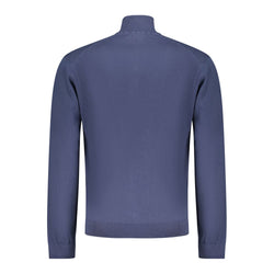 Napapijri Blue Cotton Men Cardigan