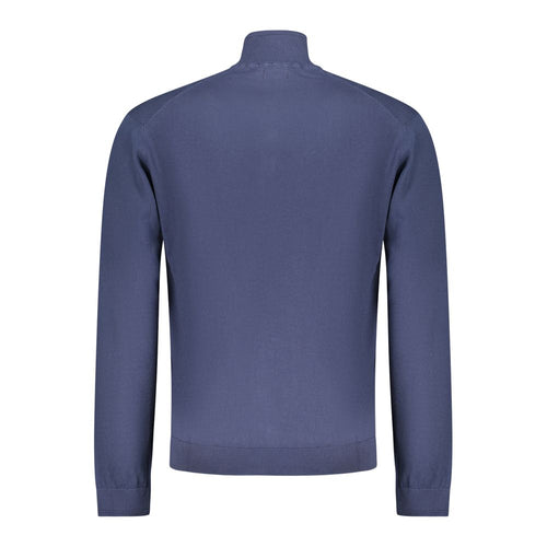 Napapijri Blue Cotton Men Cardigan