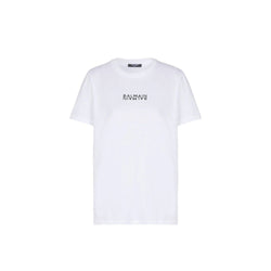 Balmain White Cotton T-Shirt