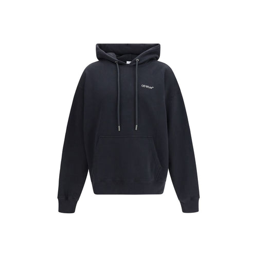 Off-White Black Cotton Sweatshirt