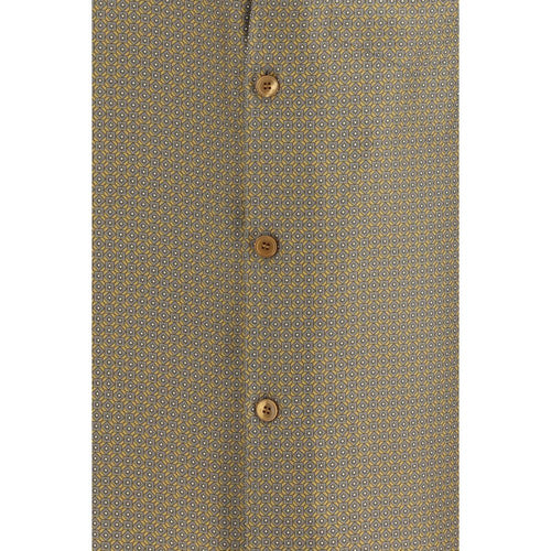 Saint Laurent Multicolor Silk Pattern Shirt