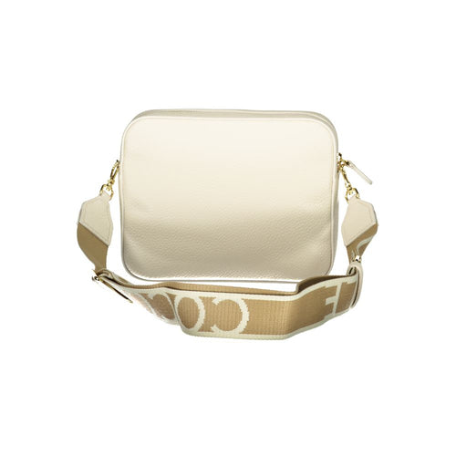Coccinelle Bianco Leather Women Handbag