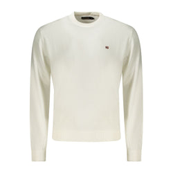 Napapijri White Cotton Men Shirt